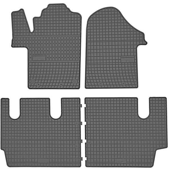 Kumi matot Mercedes Vito III vuodesta 2014 (1 rivi ja 2 rivi)