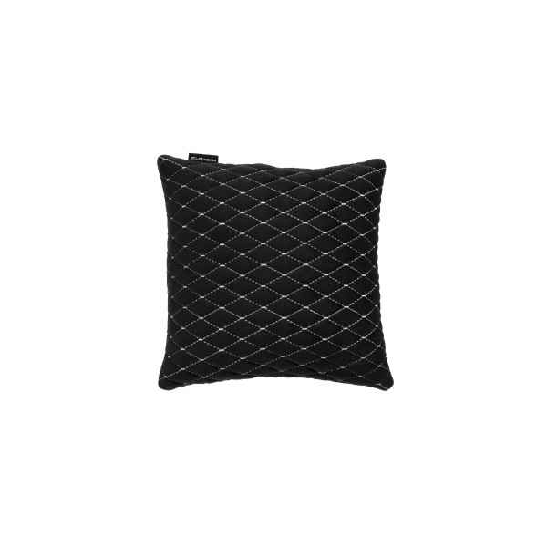 EVAtech Autotyyny 30x30 cm - musta / valkoiset ompeleet