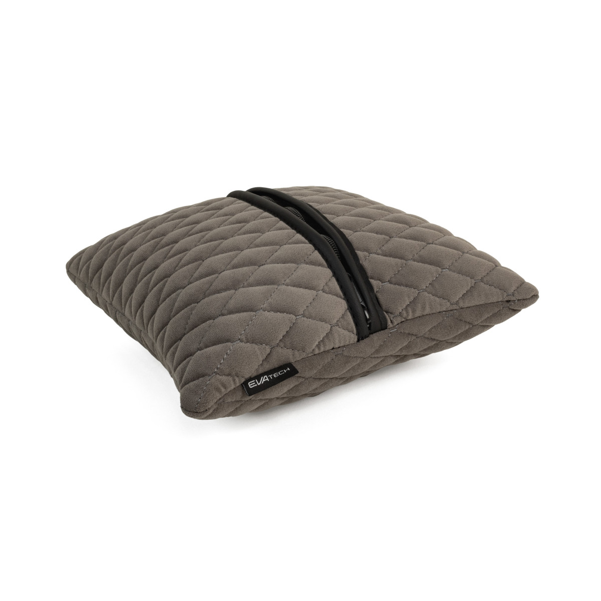 EVAtech Autotyyny 30x30 cm - musta / mustat ompeleet EVAtech Autotyyny 30x30 cm - musta / mustat ompeleet