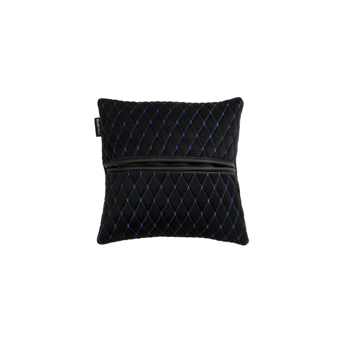 EVAtech Autotyyny 30x30 cm - musta / siniset ompeleet EVAtech Autotyyny 30x30 cm - musta / siniset ompeleet