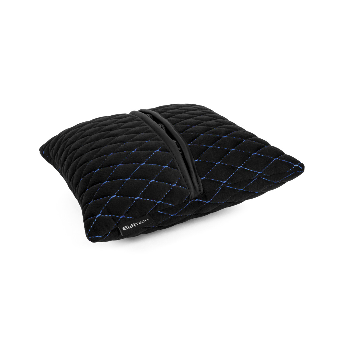 EVAtech Autotyyny 30x30 cm - musta / siniset ompeleet EVAtech Autotyyny 30x30 cm - musta / siniset ompeleet