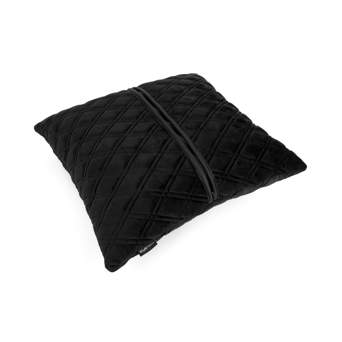 EVAtech Autotyyny 40x40 cm - musta / mustat ompeleet EVAtech Autotyyny 40x40 cm - musta / mustat ompeleet
