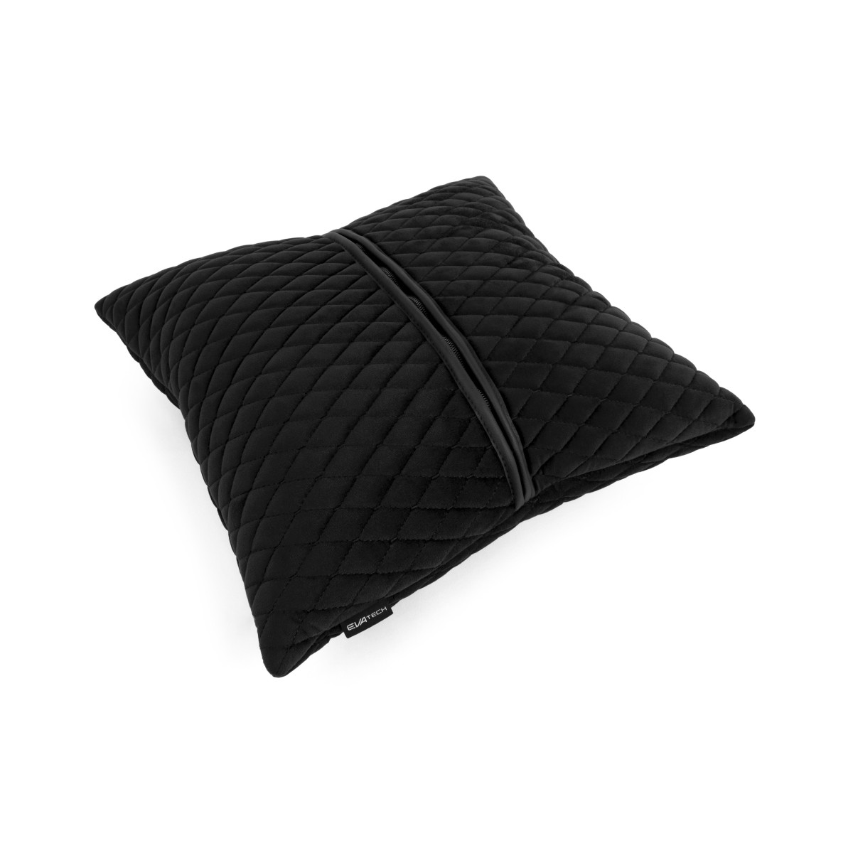EVAtech Autotyyny 40x40 cm - musta / mustat ompeleet EVAtech Autotyyny 40x40 cm - musta / mustat ompeleet