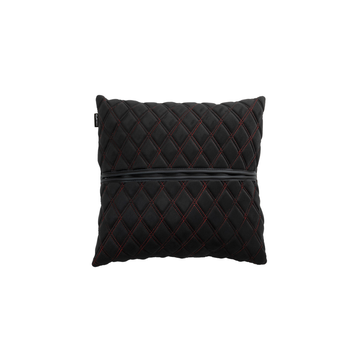 EVAtech Autotyyny 40x40 cm - musta / punaiset ompeleet EVAtech Autotyyny 40x40 cm - musta / punaiset ompeleet