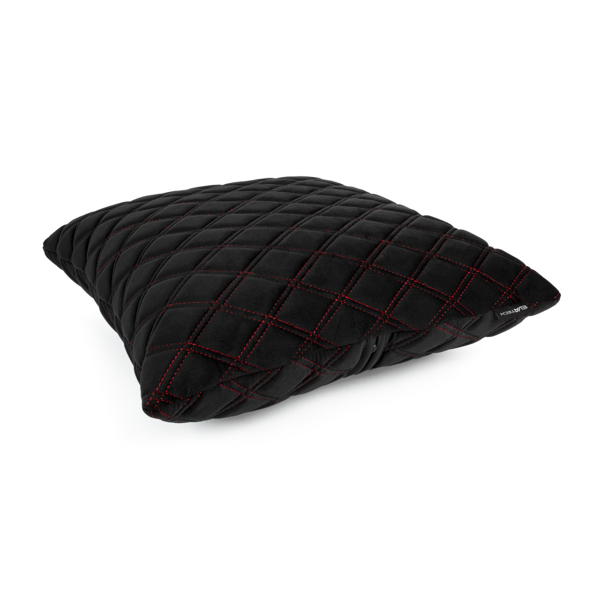 EVAtech Autotyyny 40x40 cm - musta / punaiset ompeleet EVAtech Autotyyny 40x40 cm - musta / punaiset ompeleet