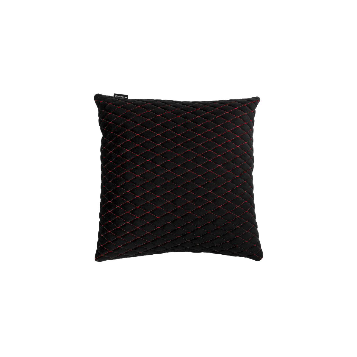 EVAtech Autotyyny 40x40 cm - musta / punaiset ompeleet EVAtech Autotyyny 40x40 cm - musta / punaiset ompeleet