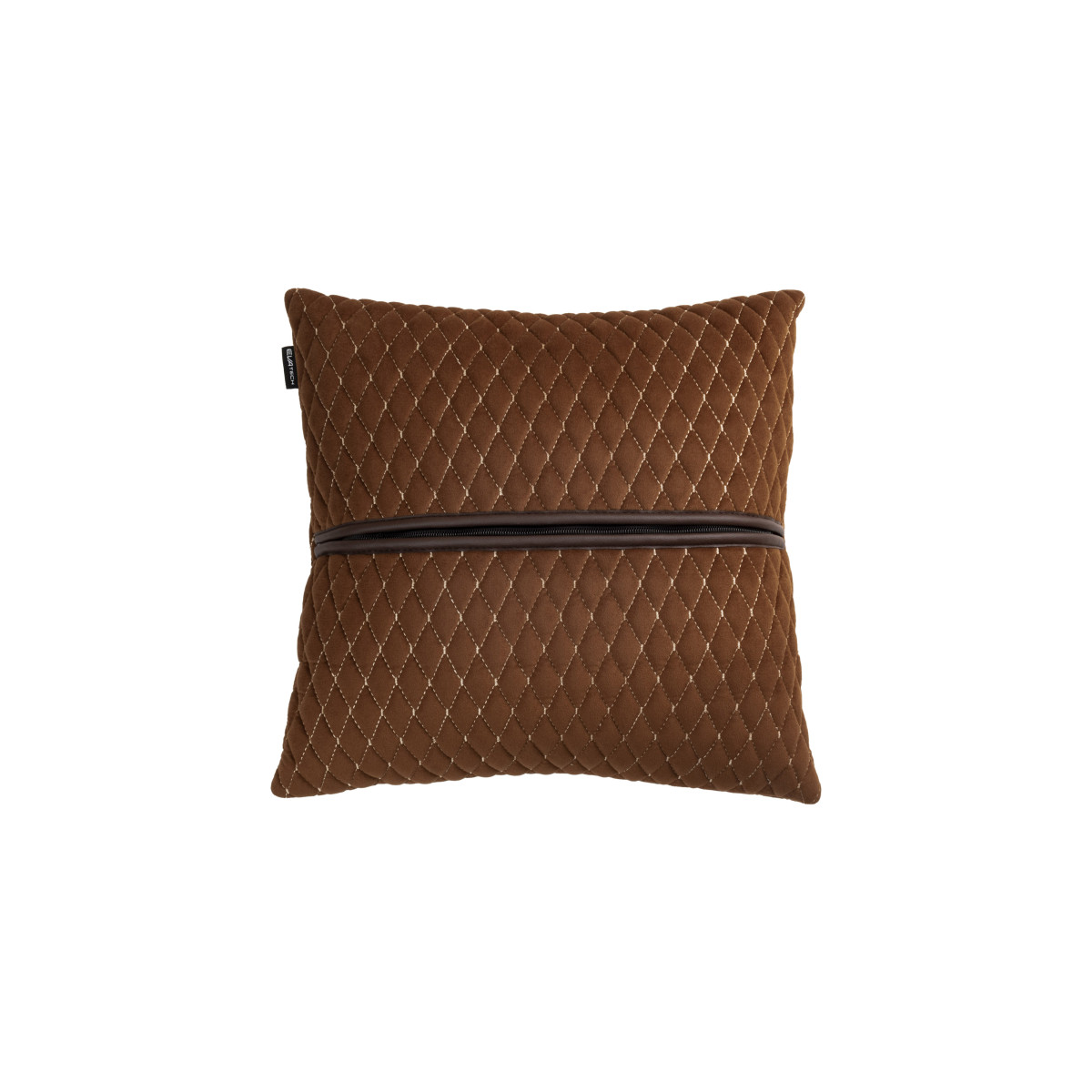 EVAtech Autotyyny 40x40 cm - ruskea / ruskeat ompeleet EVAtech Autotyyny 40x40 cm - ruskea / ruskeat ompeleet