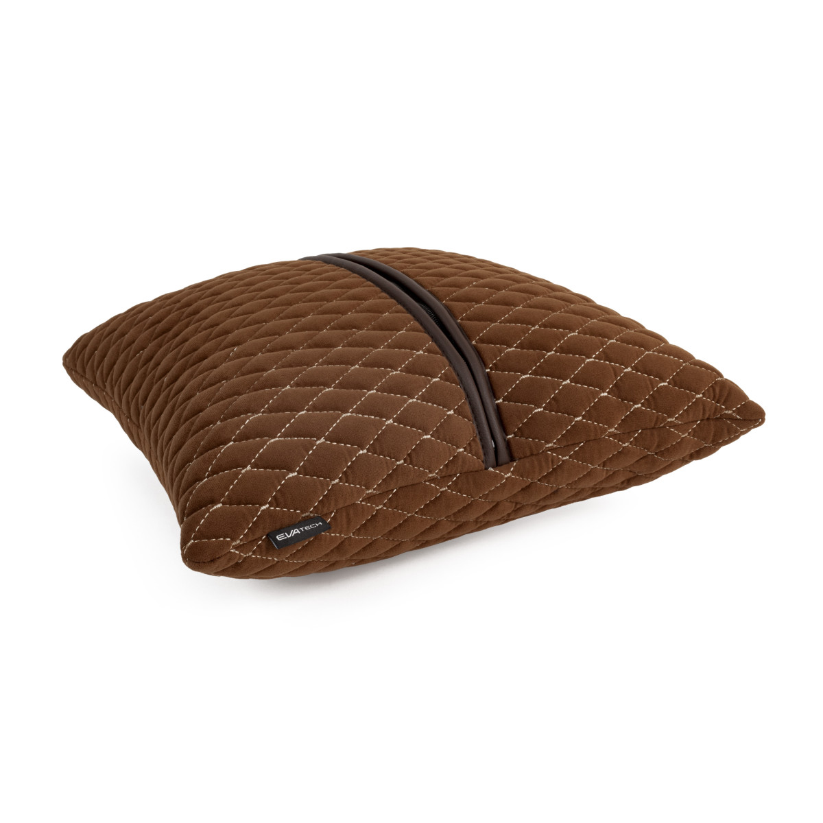 EVAtech Autotyyny 40x40 cm - ruskea / ruskeat ompeleet EVAtech Autotyyny 40x40 cm - ruskea / ruskeat ompeleet