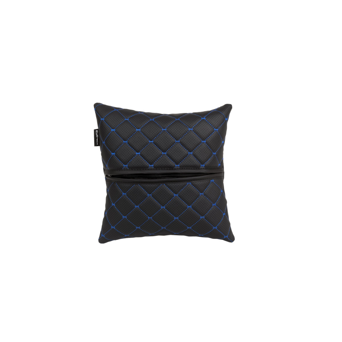 EVAtech ECO Autotyyny 30x30 cm - musta / siniset ompeleet EVAtech ECO Autotyyny 30x30 cm - musta / siniset ompeleet