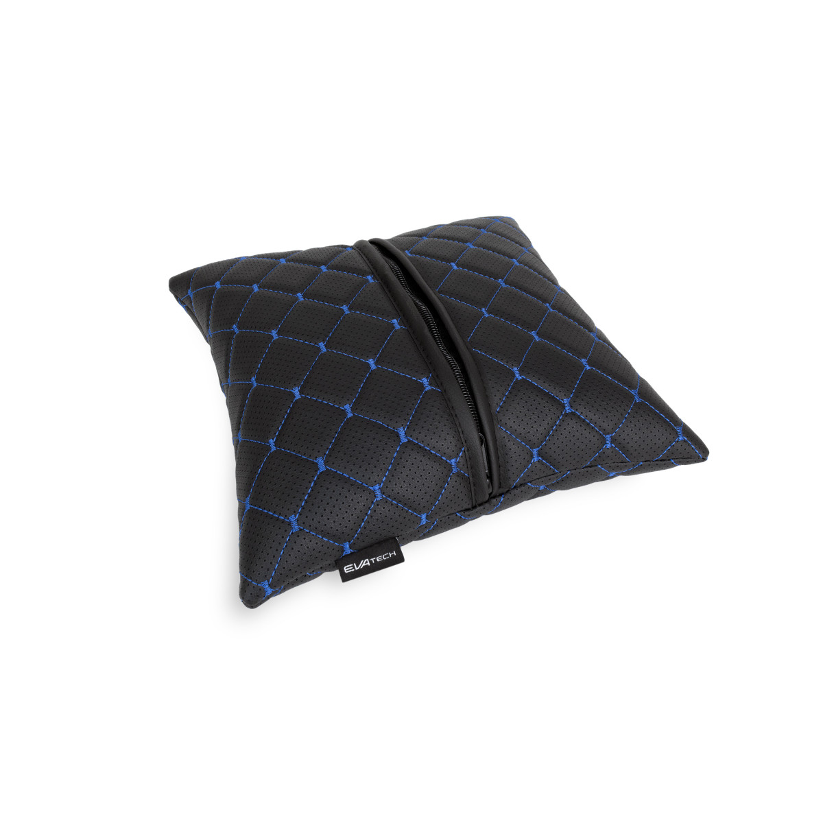 EVAtech ECO Autotyyny 30x30 cm - musta / siniset ompeleet EVAtech ECO Autotyyny 30x30 cm - musta / siniset ompeleet
