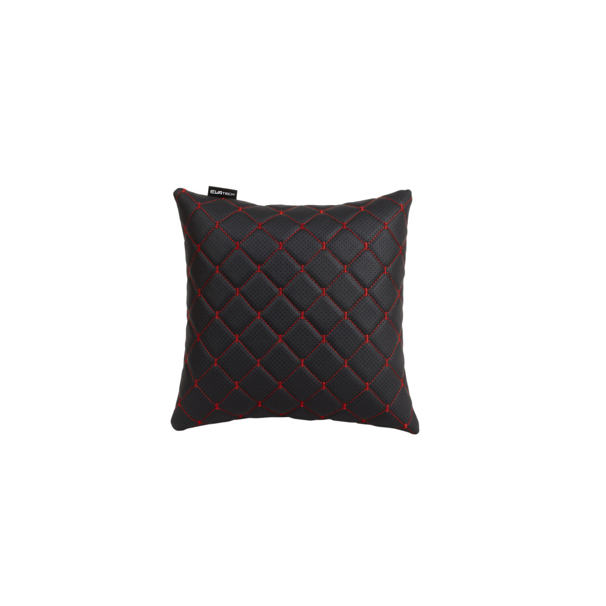 EVAtech ECO Autotyyny 30x30 cm - musta / punaiset ompeleet EVAtech ECO Autotyyny 30x30 cm - musta / punaiset ompeleet