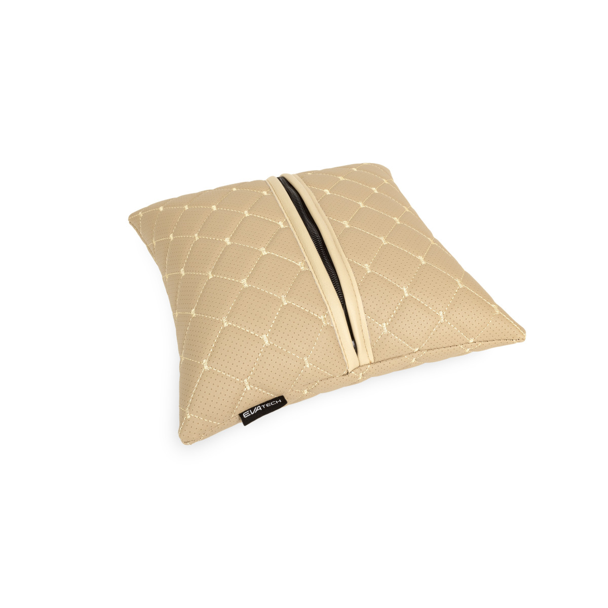 EVAtech ECO Autotyyny 30x30 cm - hiekanvärinen / hiekanväriset ompeleet EVAtech ECO Autotyyny 30x30 cm - hiekanvärinen / hiekanväriset ompeleet