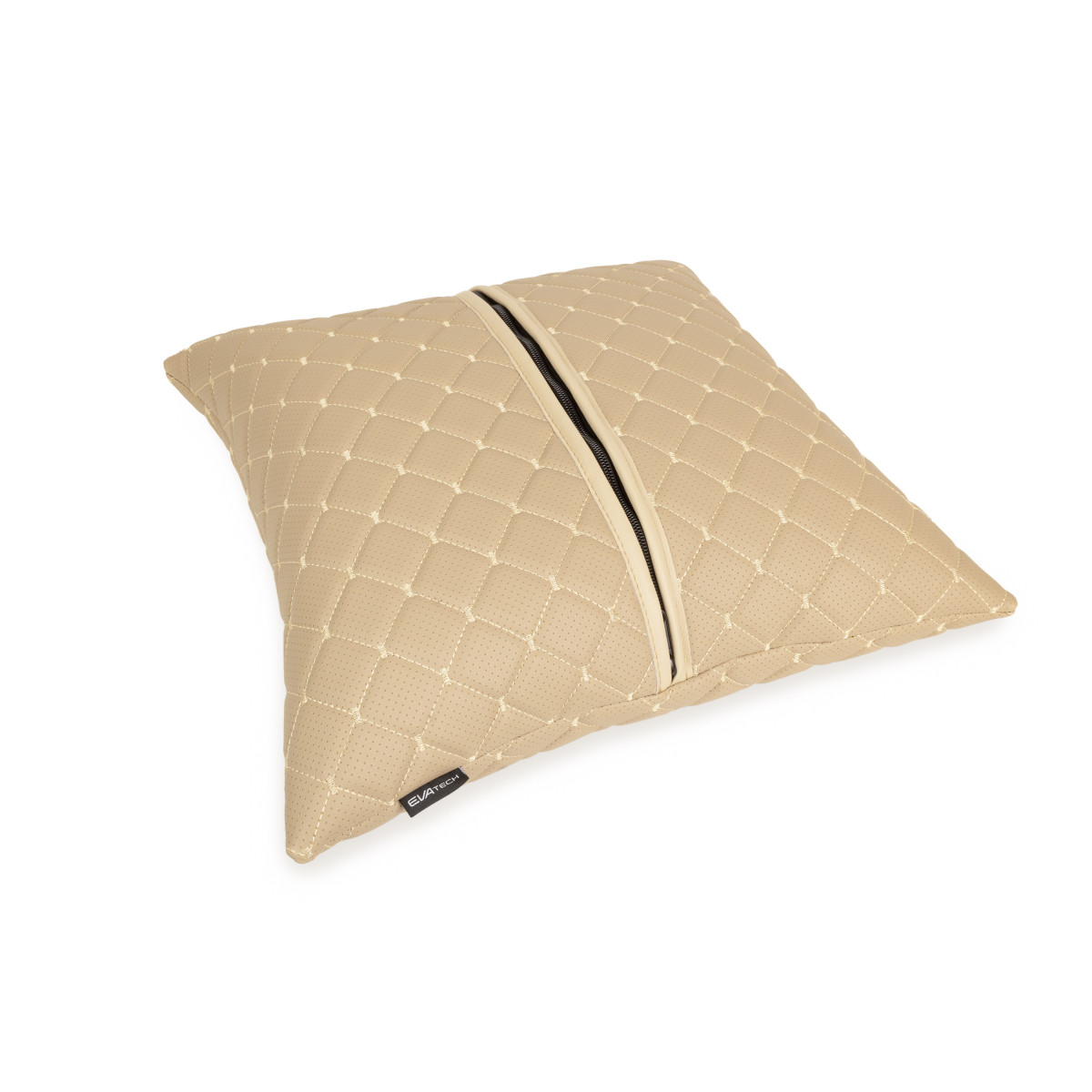 EVAtech ECO Autotyyny 40x40 cm - hiekanvärinen / hiekanväriset ompeleet EVAtech ECO Autotyyny 40x40 cm - hiekanvärinen / hiekanväriset ompeleet
