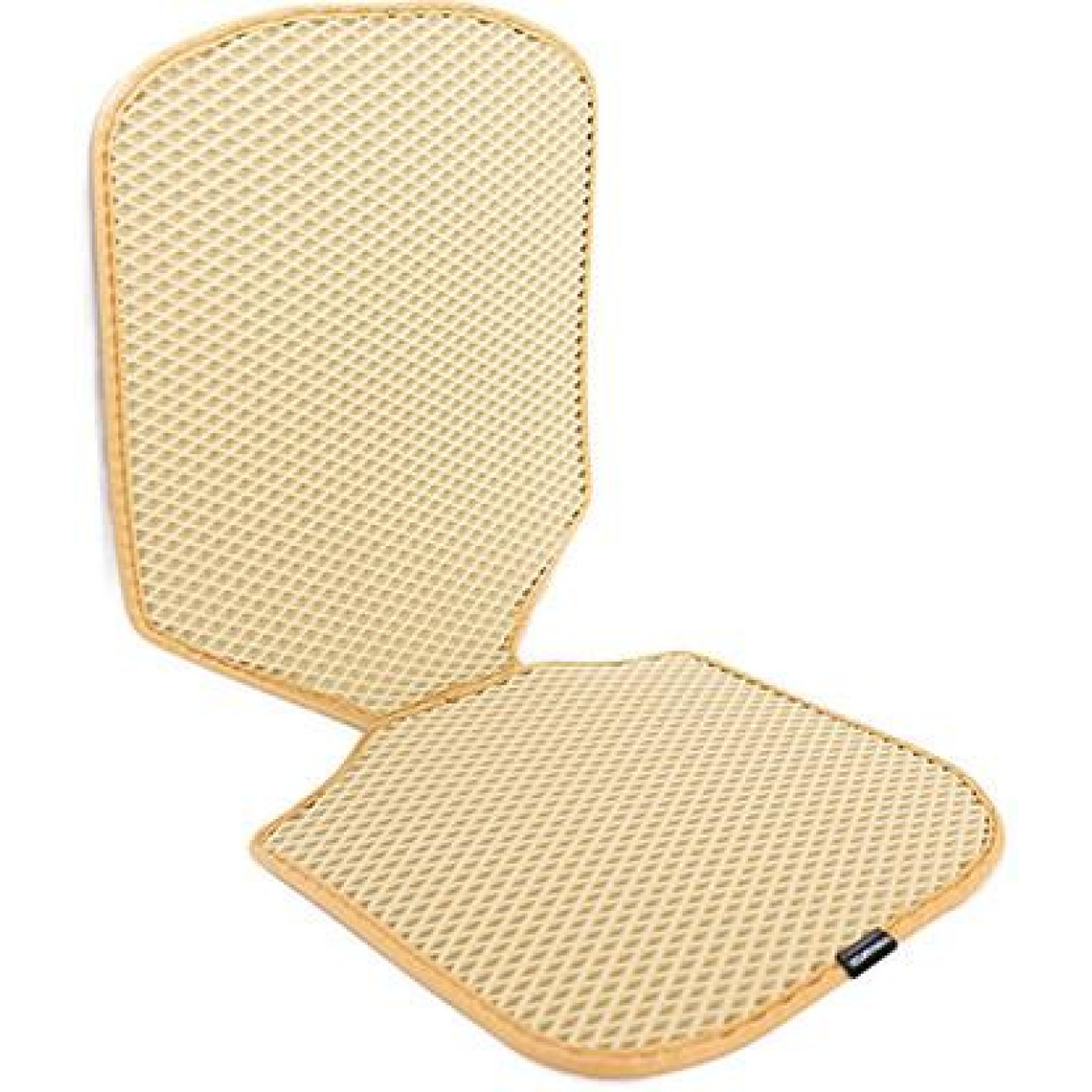 EVAtech lasten turvaistuimen suojus - kermanvärinen / hiekan väriset reunat