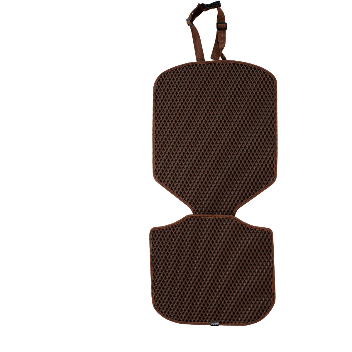 EVAtech lasten turvaistuimen suojus - ruskea / ruskeat reunat