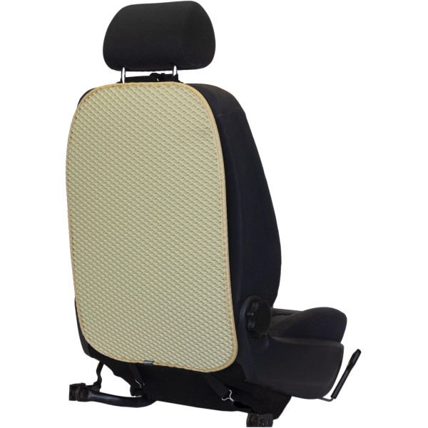 EVAtech Lasten Auton Istuimen Selkänojan Suojus 68x46 cm - kermanvärinen / kermaiset reunat