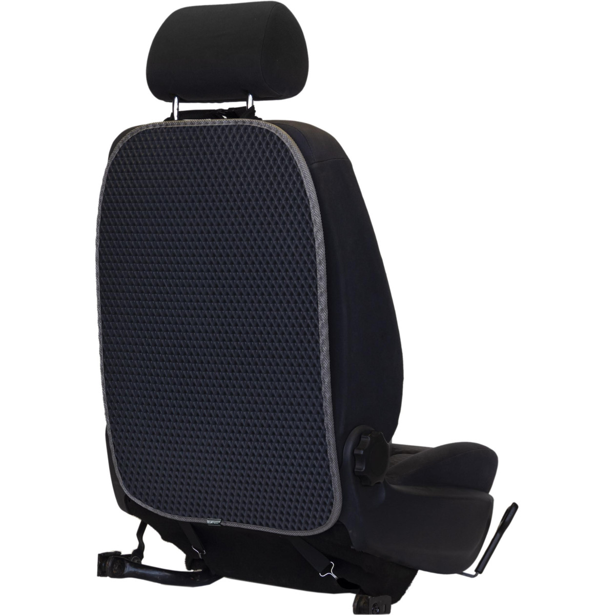 EVAtech Lasten Auton Istuimen Selkänojan Suojus 68x46 cm - harmaa / harmaat reunat EVAtech Lasten Auton Istuimen Selkänojan Suojus 68x46 cm - harmaa / harmaat reunat