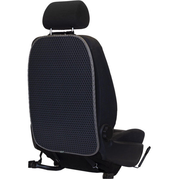 EVAtech Lasten Auton Istuimen Selkänojan Suojus 68x46 cm - harmaa / harmaat reunat
