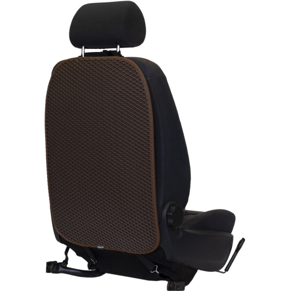 EVAtech Lasten Auton Istuimen Selkänojan Suojus 68x46 cm - ruskea / ruskeat reunat