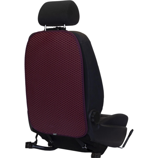 EVAtech Lasten Auton Istuimen Selkänojan Suojus 68x46 cm - kirsikanpunainen / kirsikan väriset reunat