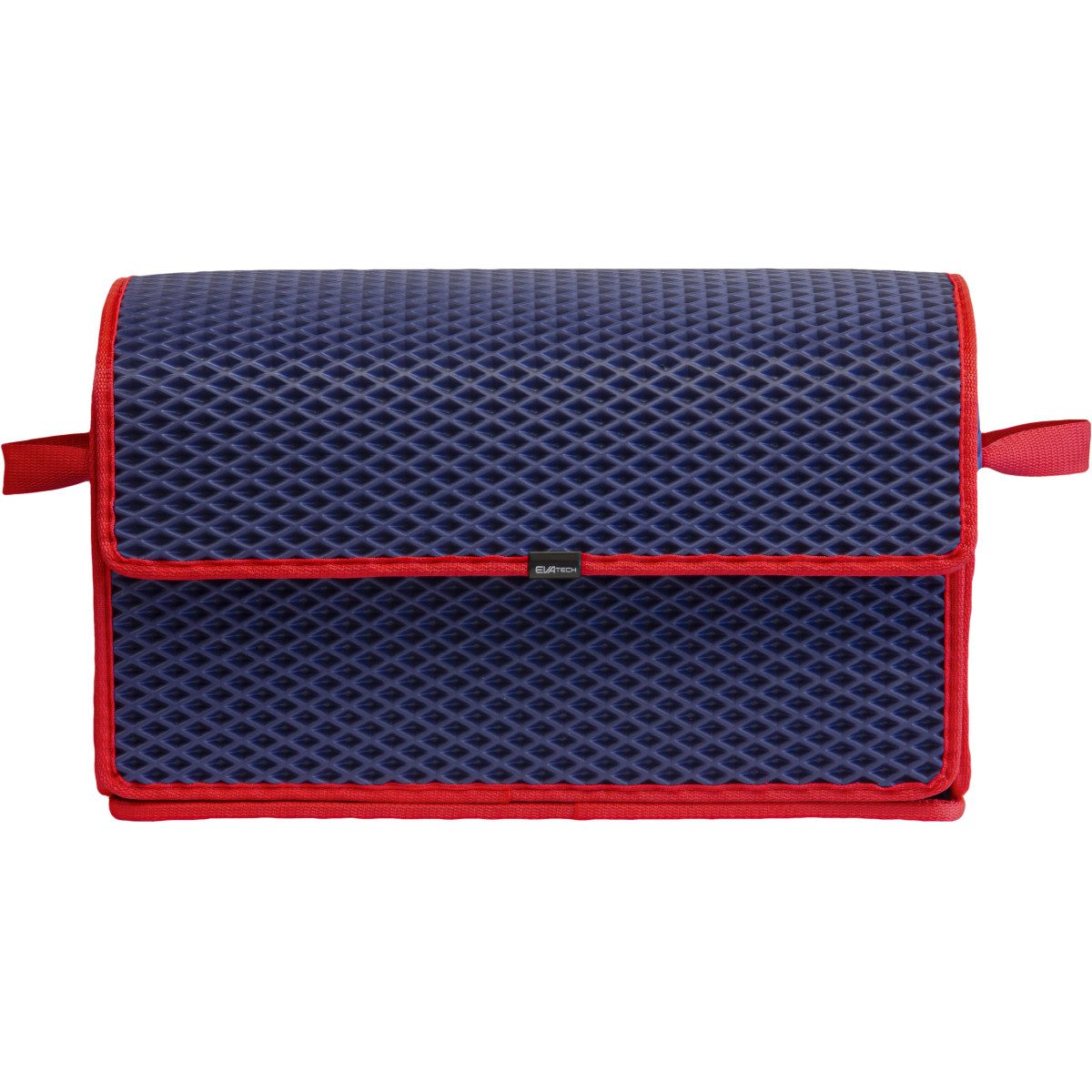 EVAtech tavaratilan järjestäjä 30x49x25 cm - sininen / punaiset reunat