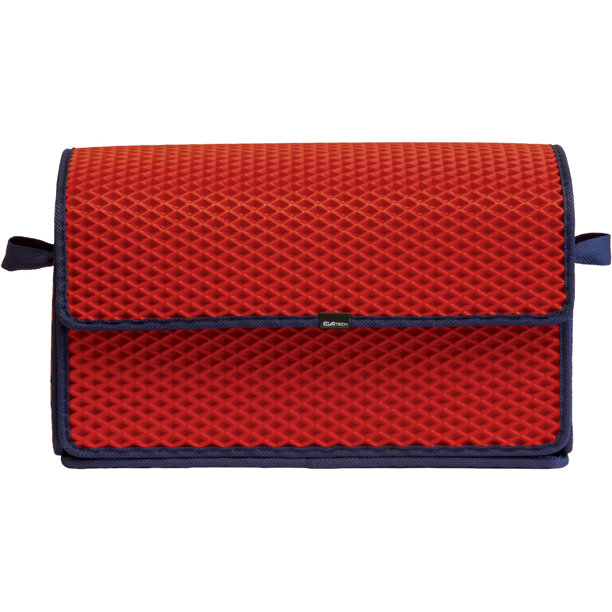 EVAtech tavaratilan järjestäjä 30x49x25 cm - punainen / siniset reunat EVAtech tavaratilan järjestäjä 30x49x25 cm - punainen / siniset reunat