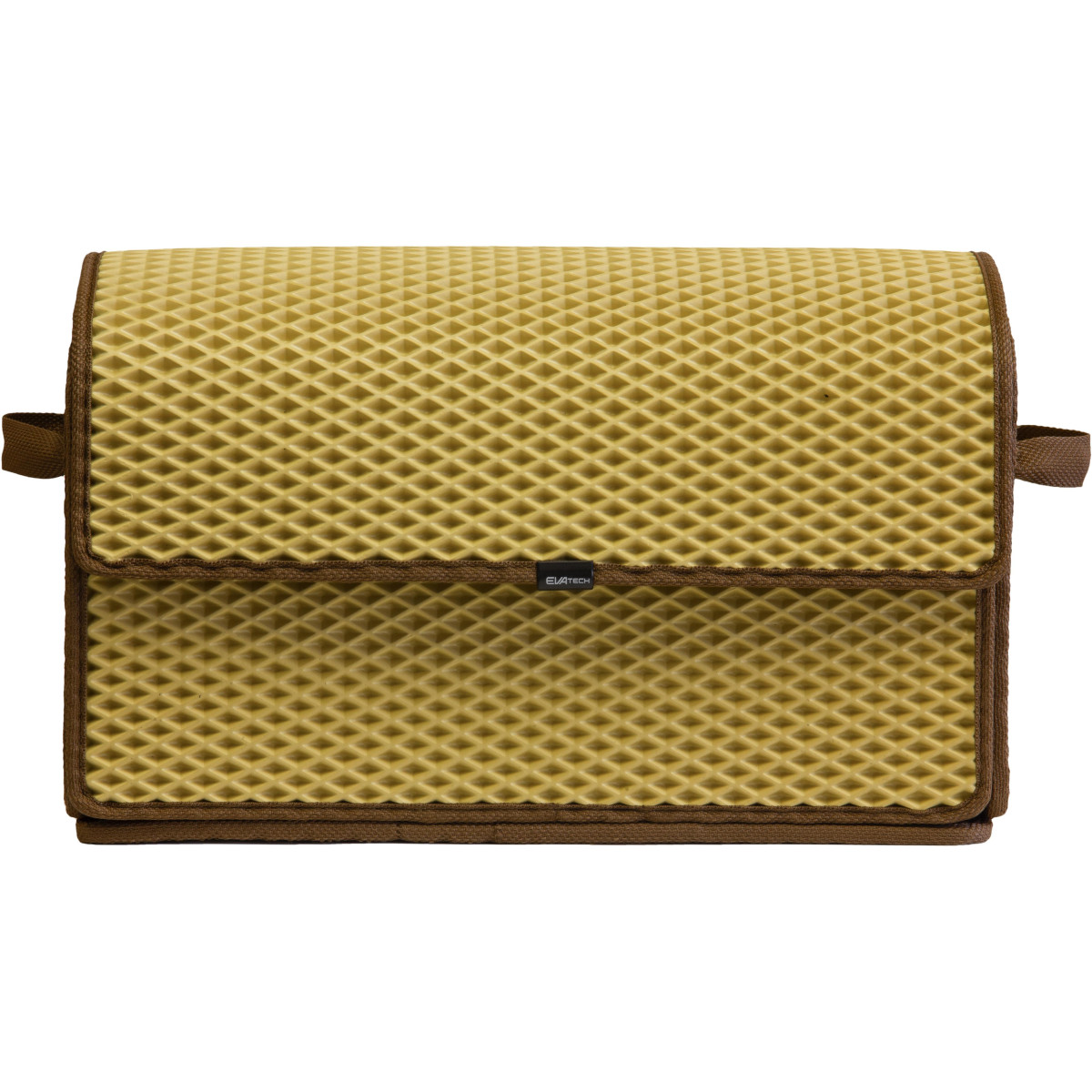 EVAtech tavaratilan järjestäjä 30x49x25 cm- hiekanvärinen / ruskeat reunat