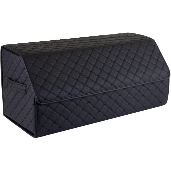 EVAtech tavaratilan järjestäjä ECO L 30x30x65 cm - musta / mustat reunat / mustat ompeleet / musta sisusta
