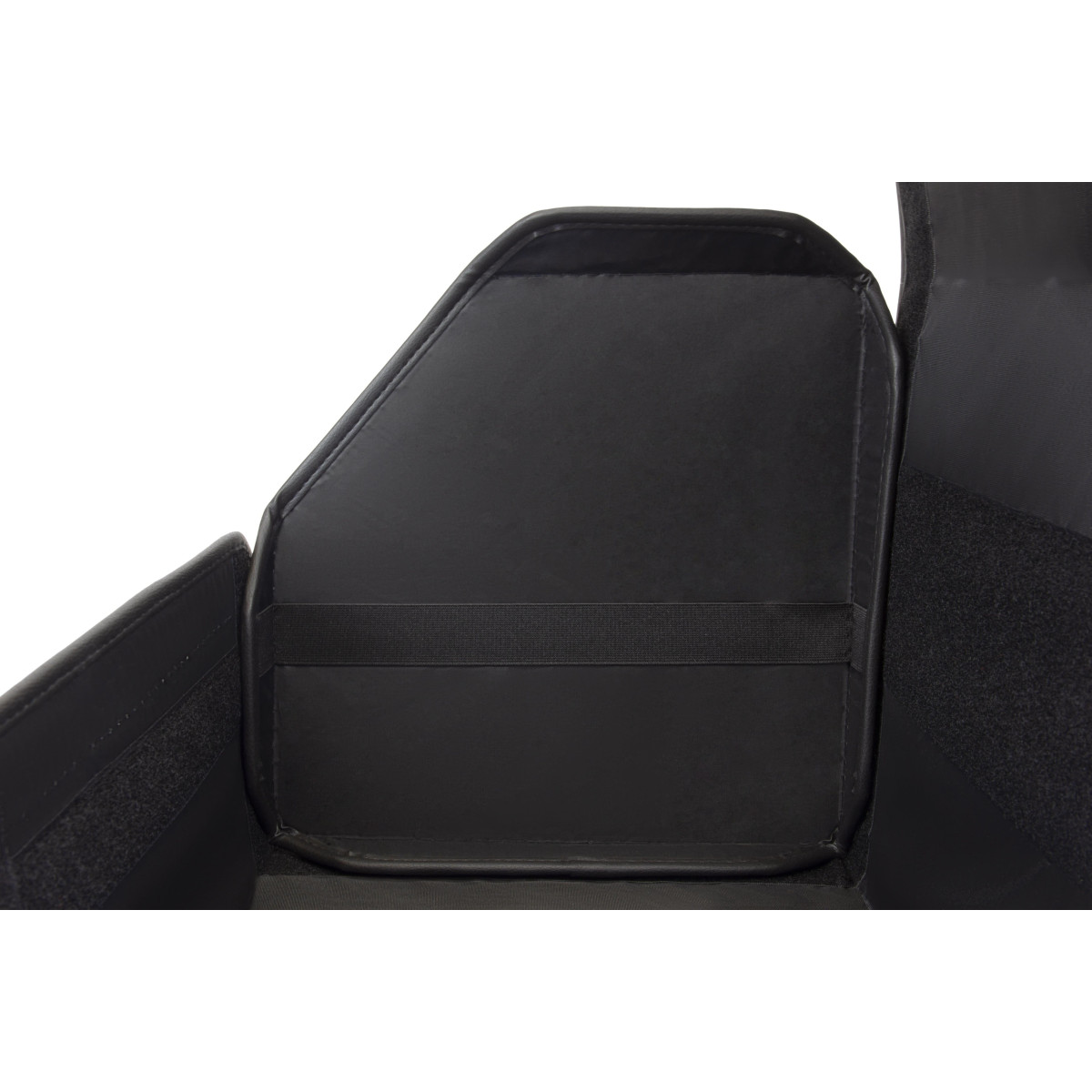 EVAtech tavaratilan järjestäjä ECO M 30x30x50 cm - ruskea / mustat reunat / ruskeat ompeleet / musta sisusta