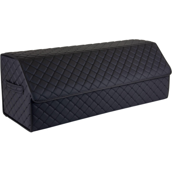 EVAtech tavaratilan järjestäjä ECO XL 30x30x80 cm - musta / mustat reunat / mustat ompeleet / musta sisusta