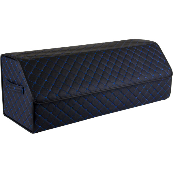 EVAtech tavaratilan järjestäjä ECO XL 30x30x80 cm - musta / mustat reunat / siniset ompeleet / punainen sisusta