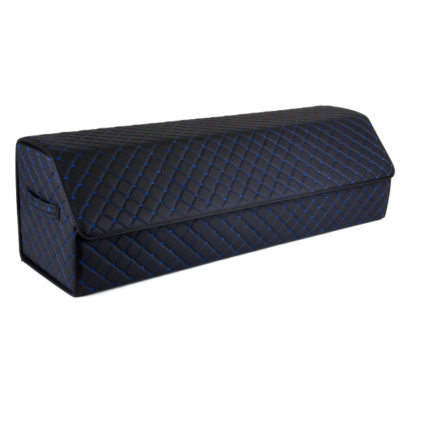 EVAtech tavaratilan järjestäjä ECO XXL 30x30x100 cm - musta / mustat reunat / siniset ompeleet / musta sisusta