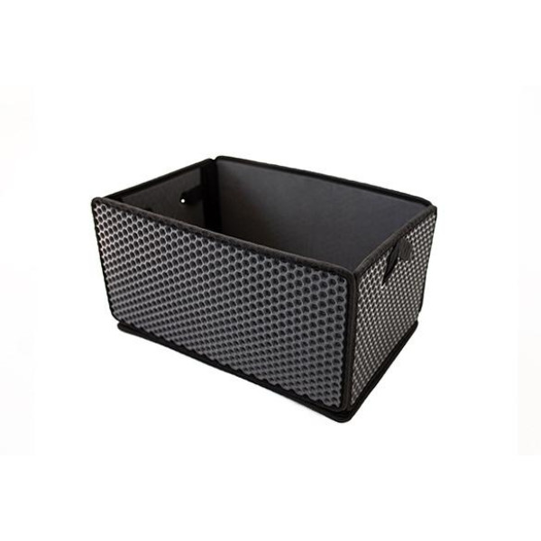 EVAtech tavaratilan järjestäjä LightBox 33x50x25 cm - harmaa / mustat reunat