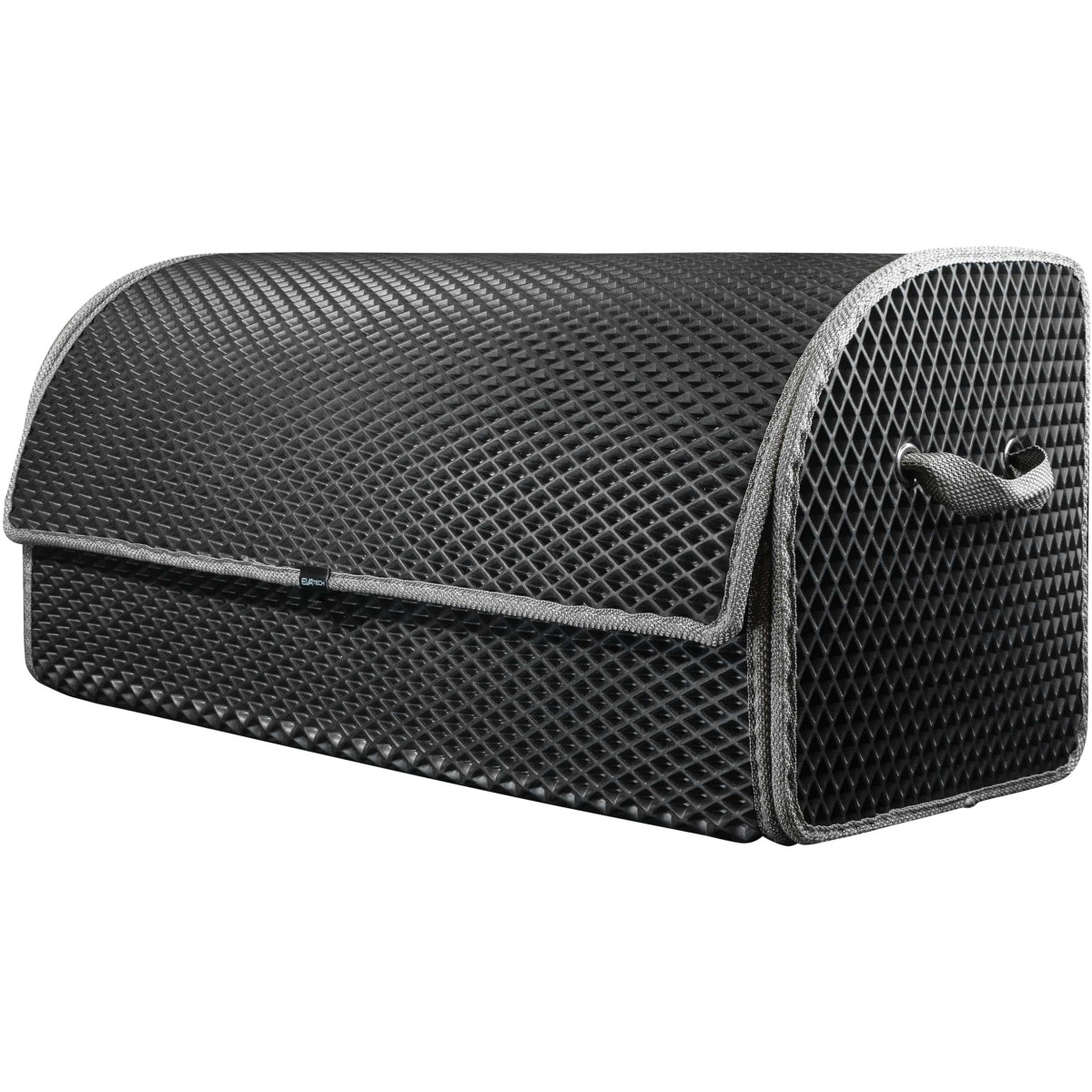 EVAtech tavaratilan järjestäjä PRO L 32x75x30 cm - musta / harmaat reunat EVAtech tavaratilan järjestäjä PRO L 32x75x30 cm - musta / harmaat reunat