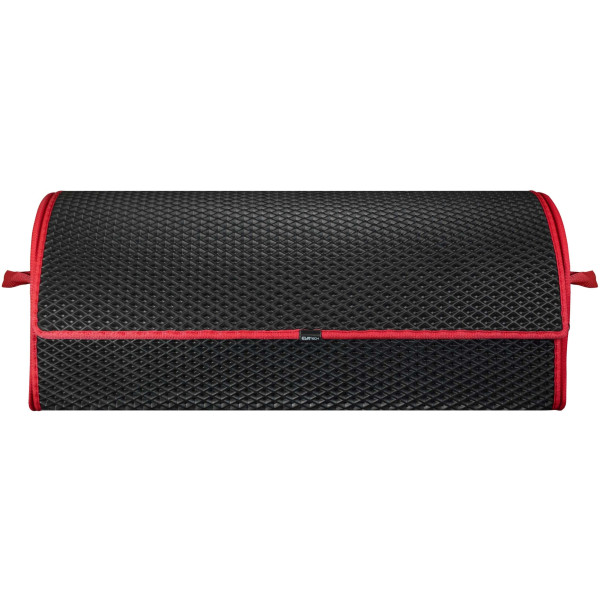 EVAtech tavaratilan järjestäjä PRO L 32x75x30 cm - musta / punaiset reunat