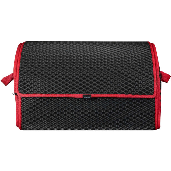 EVAtech tavaratilan järjestäjä PRO M 32x50x30 cm - musta / punaiset reunat
