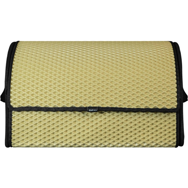 EVAtech tavaratilan järjestäjä PRO M 32x50x30 cm - hiekanvärinen / mustat reunat