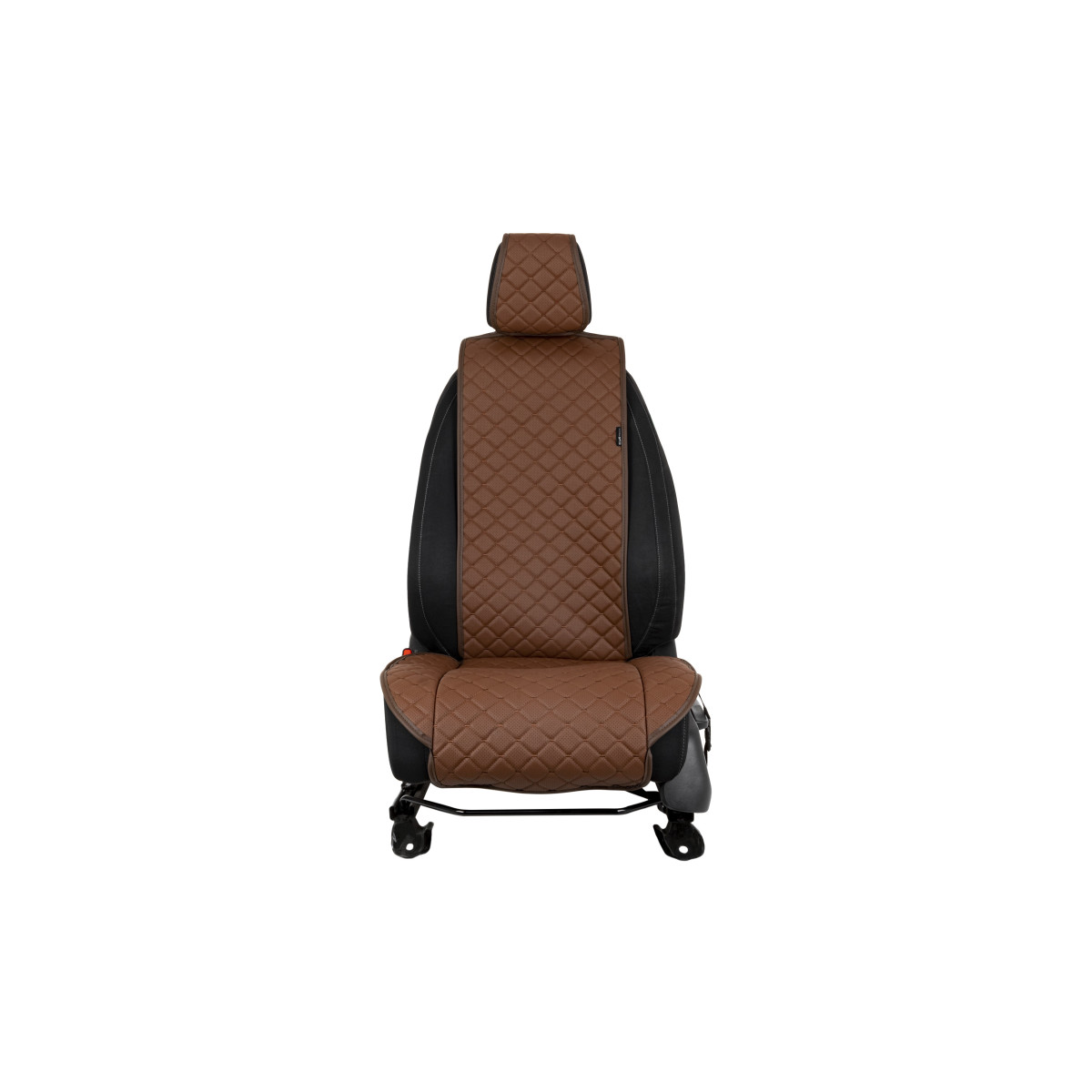EVAtech ECO Standard istuinsuoja, 1 kpl - ruskea / ruskeat reunat / ruskeat ompeleet EVAtech ECO Standard istuinsuoja, 1 kpl - ruskea / ruskeat reunat / ruskeat ompeleet