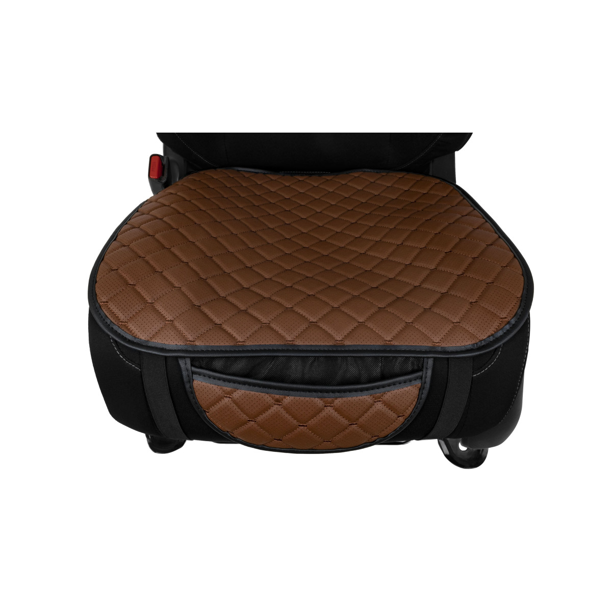 EVAtech ECO istuinsuoja, 1 kpl - ruskea / mustat reunat / ruskeat ompeleet EVAtech ECO istuinsuoja, 1 kpl - ruskea / mustat reunat / ruskeat ompeleet