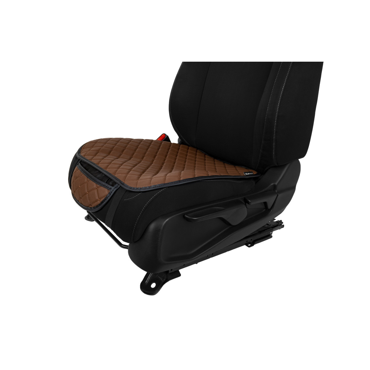 EVAtech ECO istuinsuoja, 1 kpl - ruskea / mustat reunat / ruskeat ompeleet EVAtech ECO istuinsuoja, 1 kpl - ruskea / mustat reunat / ruskeat ompeleet