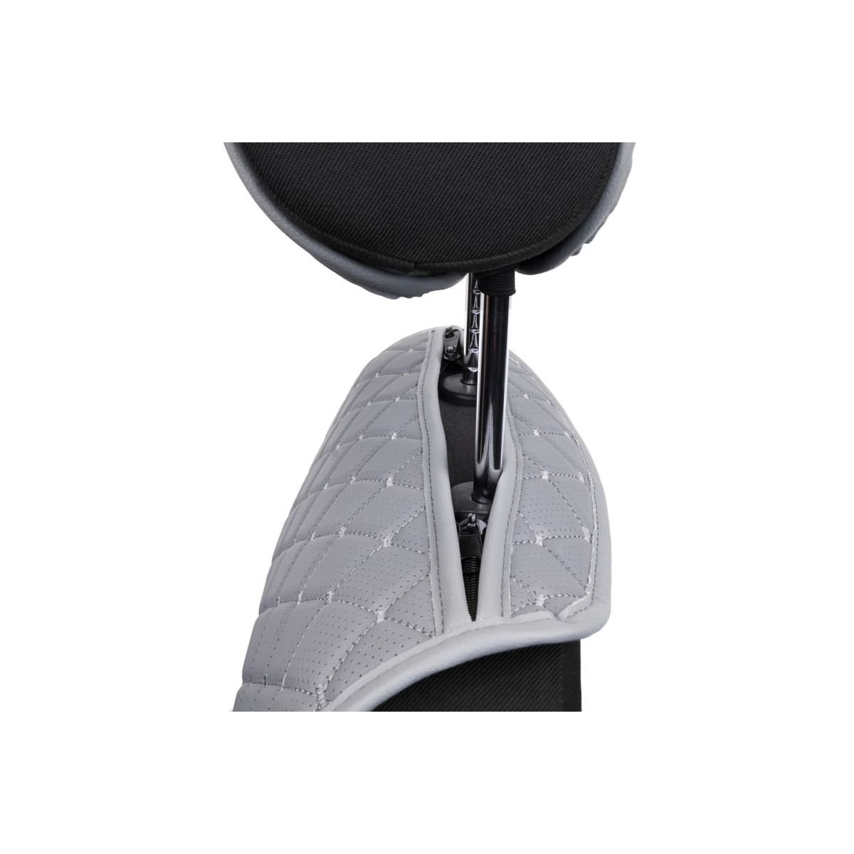 EVAtech ECO Max istuinsuojat, 2 kpl - harmaa / harmaat reunat / harmaat ompeleet EVAtech ECO Max istuinsuojat, 2 kpl - harmaa / harmaat reunat / harmaat ompeleet