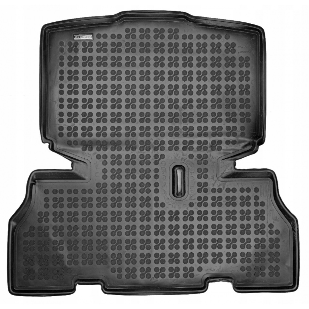 Tavaratilanmatto Skoda Fabia IV Hatchback vuodesta 2021 (version 2 passenger with a protective grating, individual building)