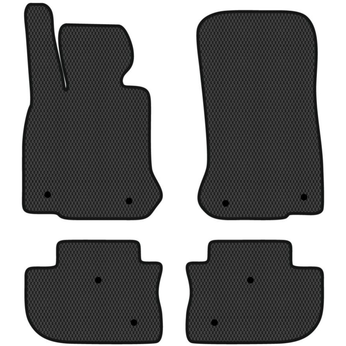 Polymeeri EVA lattiamatot BMW 6 F06 Gran Coupe 2011-2018 Polymeeri EVA lattiamatot BMW 6 F06 Gran Coupe 2011-2018