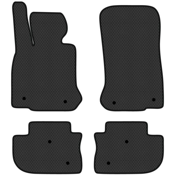 Polymeeri EVA lattiamatot BMW 6 F06 Gran Coupe 2011-2018