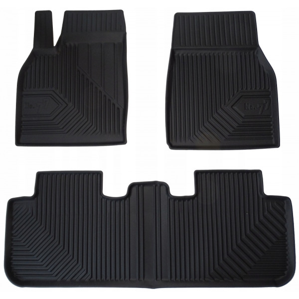 Kumimatot No.77 Tesla Model Y Crossover, Post-facelift,clip vuodesta 2025 Kumimatot No.77 Tesla Model Y Crossover, Post-facelift,clip vuodesta 2025