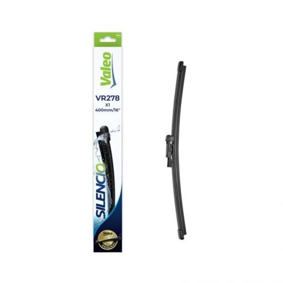 Takapyyhin Valeo Silencio Rear VR278, 400 mm Takapyyhin Valeo Silencio Rear VR278, 400 mm