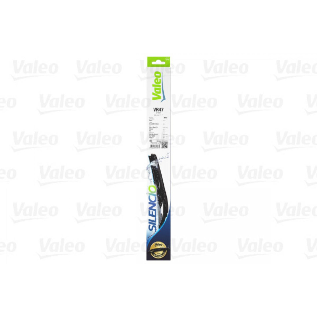 Takapyyhin Valeo Silencio Rear VR47, 280 mm Takapyyhin Valeo Silencio Rear VR47, 280 mm