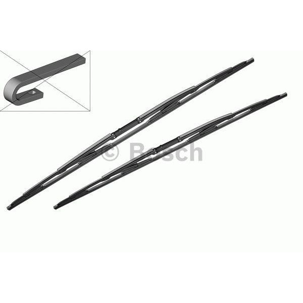 Pyyhinsetti Bosch Twin 909, 550/550 mm