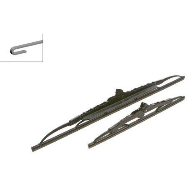 Pyyhinsetti Bosch Twin Spoiler 535 S, 530/340 mm