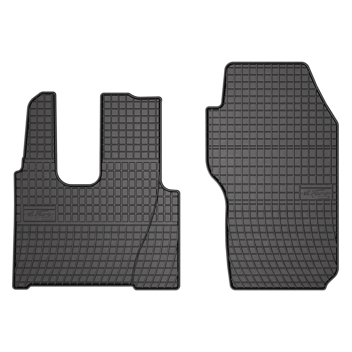 Kumimatot Mercedes-Benz Actros MP4, non-pneumatic seat 2011-2019